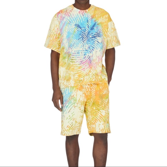 ADIDAS X PHARRELL WILLIAMS HUMAN RACE MMF BASKETBALL T SHIRT& SHORTS SET XS - Picture 1 of 10